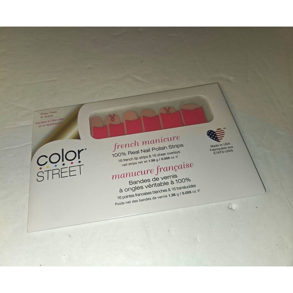 Color Street French Nail Strips Self-Adhesive Standing Strong FTC067